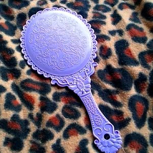 Gothic purple mirror